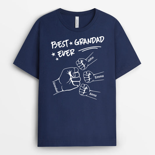 4493AUS2 personalized gifts for fathers day cool best dad ever shirt 4493A3Q5B