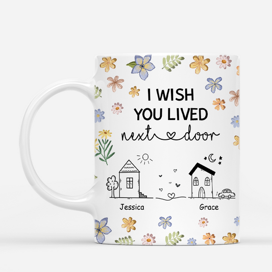 4498MUS1 3d printing effect personalized best friend coffee mugs i wish you lived next door gifts 4498MTN0_6ea967ac 0535 423f 9c15 3a389724904e