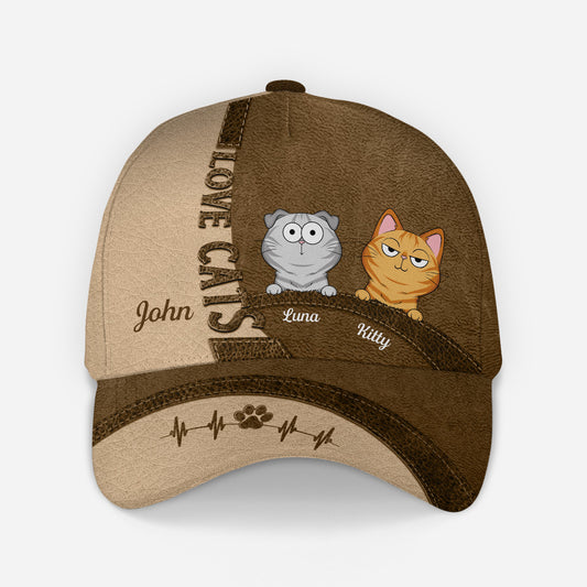 4505JUS2 personalized caps unique gifts for cat owners 4505J5TTD