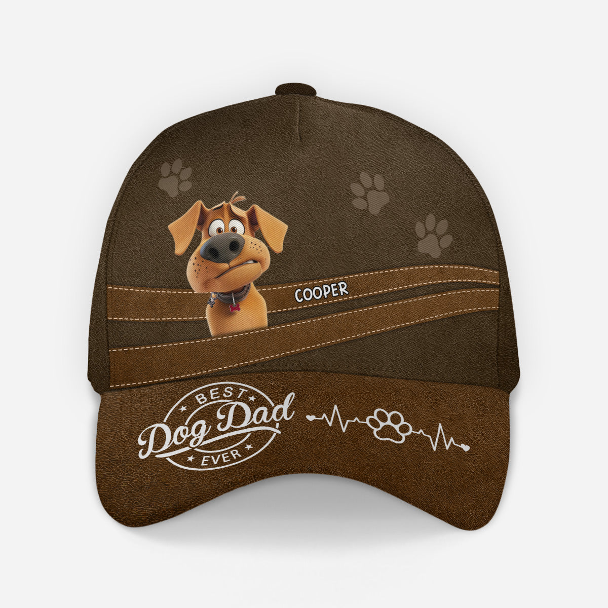 4506JUS1 personalized caps for men dog dad presents best dog dad ever 4506J8TTC