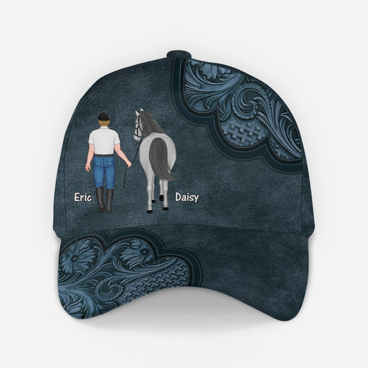 4525JUS2 personalized horse lover cap 4525J