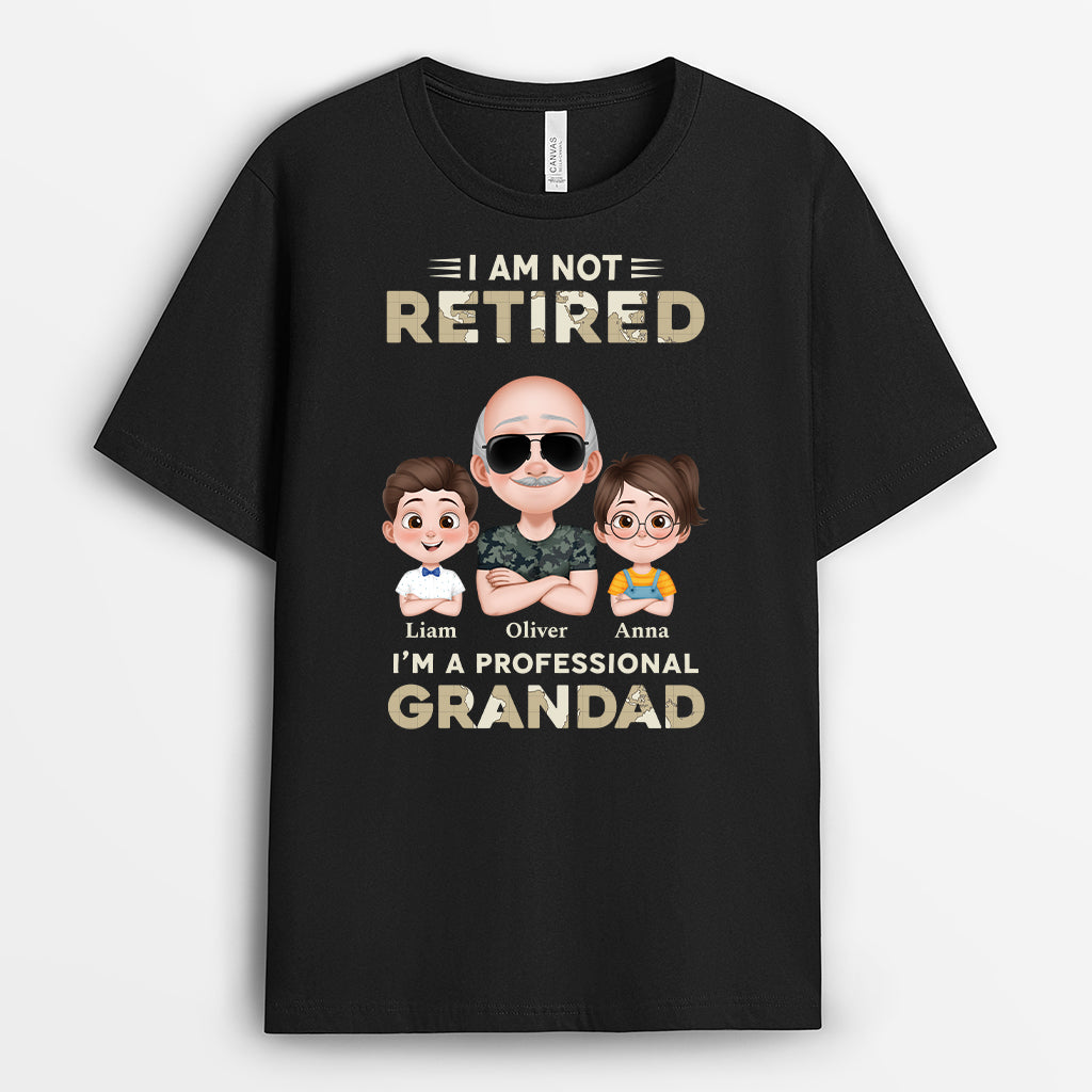 4546AUS1 personalized grandpa shirts funny retirement gifts for grandpa 4546A3Q0B
