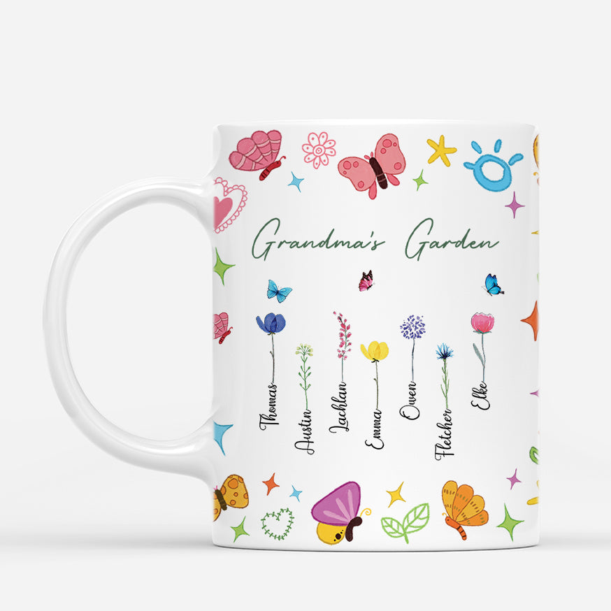 4573MUS1 personalized mother gifts for grandma grandmas garden mug 4573MKQ0A
