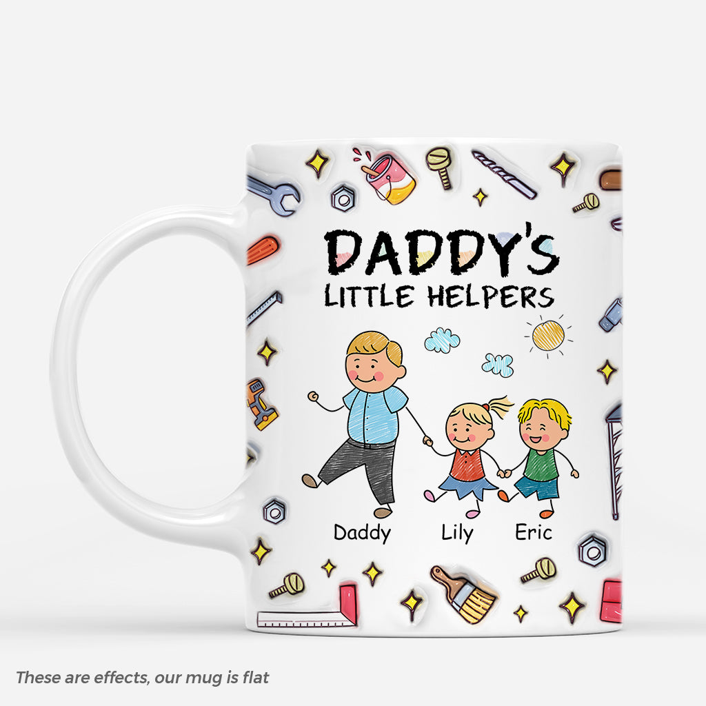 4578MUS1 3d printing effect custom dad gifts_ daddys little helpers mug 4578M_c12d3f71 0fa8 43c8 a00b 6122cce456c7