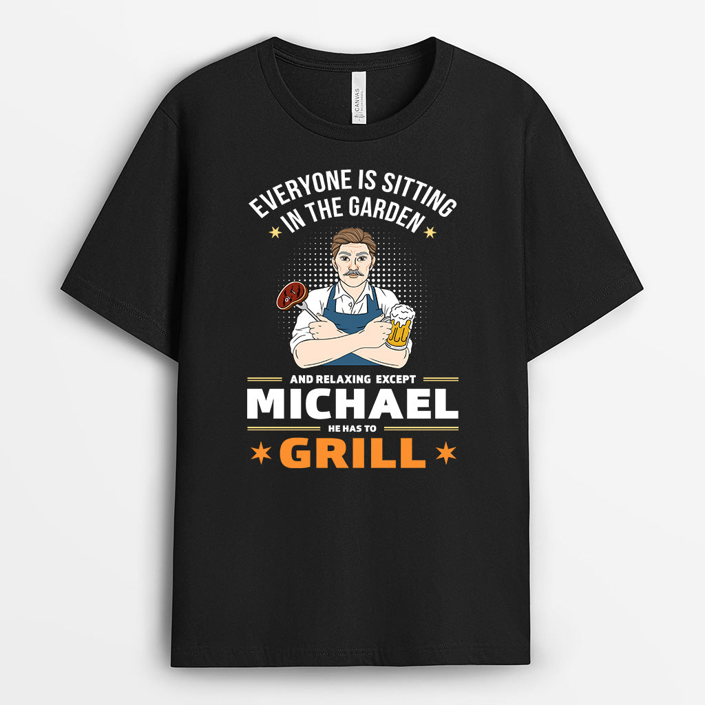 4582AUK1 personalized grilling gifts for men_ funny grilling shirts_ 4582AKLMB