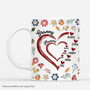 4590MUK1 3d printing effect personalized mugs with names gifts for grandma 4590M