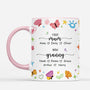 4597MUK2 personalised first mum now grandma butterfly mug 4597MKI0A