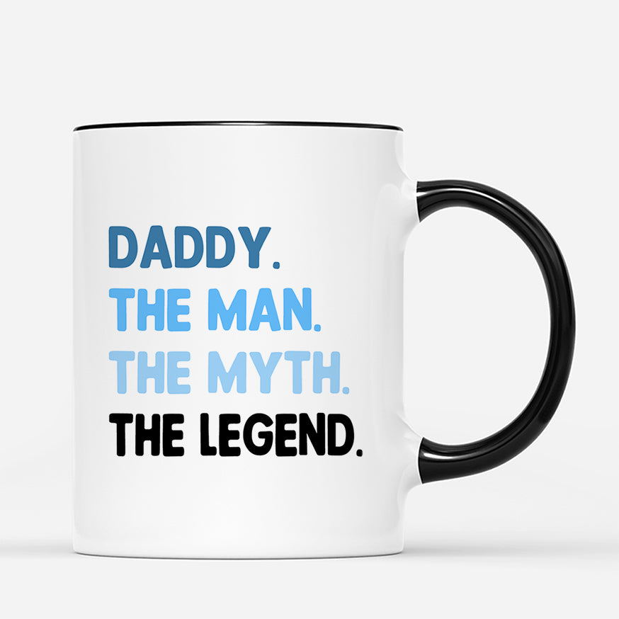4608MUS3 personalized gift for dad dad the man the myth the legend mug 4608MKL5B