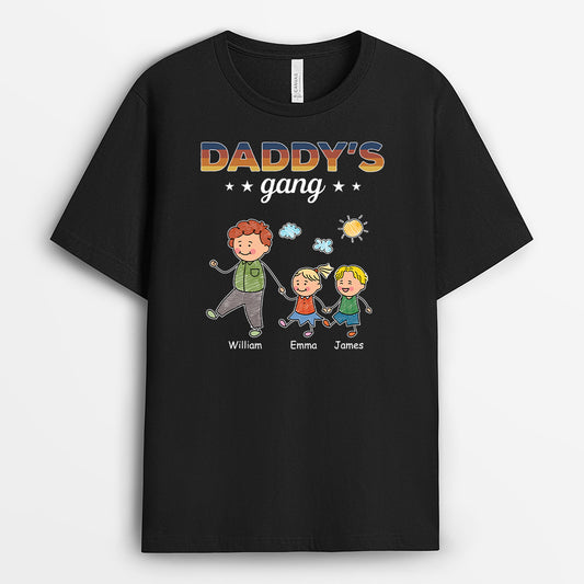 4626AUS1 custom dad shirts with names good gifts for dad daddys gang 4626AKM8B
