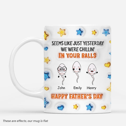 4627MUK1 3d printing effect custom happy fathers day mug funny fathers day gift 4627M8YAB