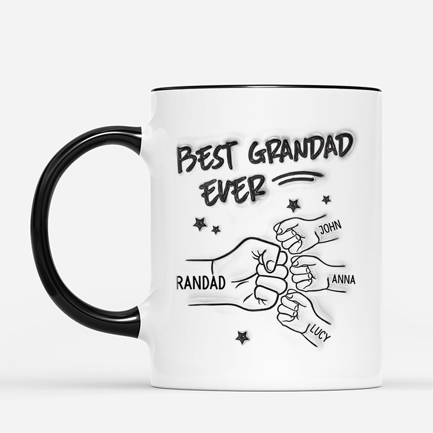 4697MUK2 3d printing effect personalized fathers day presents best dad ever mug 4697M5L5B