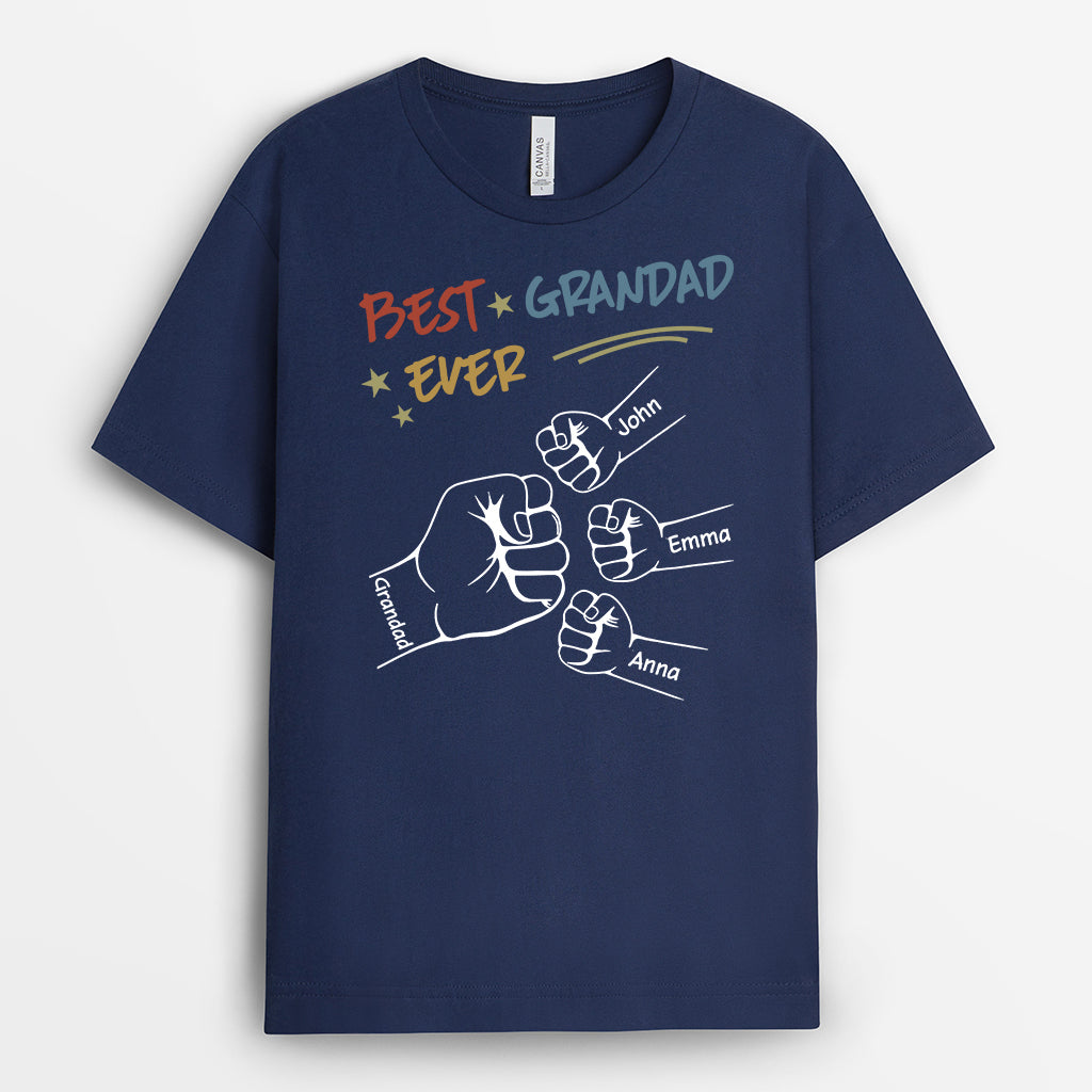 4712AUS2 personalized dad gifts for fathers day best dad ever shirt 4712A5Q5B