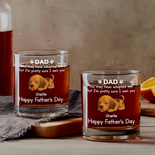 4716IUSK1 personalized fathers day gifts funny dog dad whiskey glass_ 4716IKYTC
