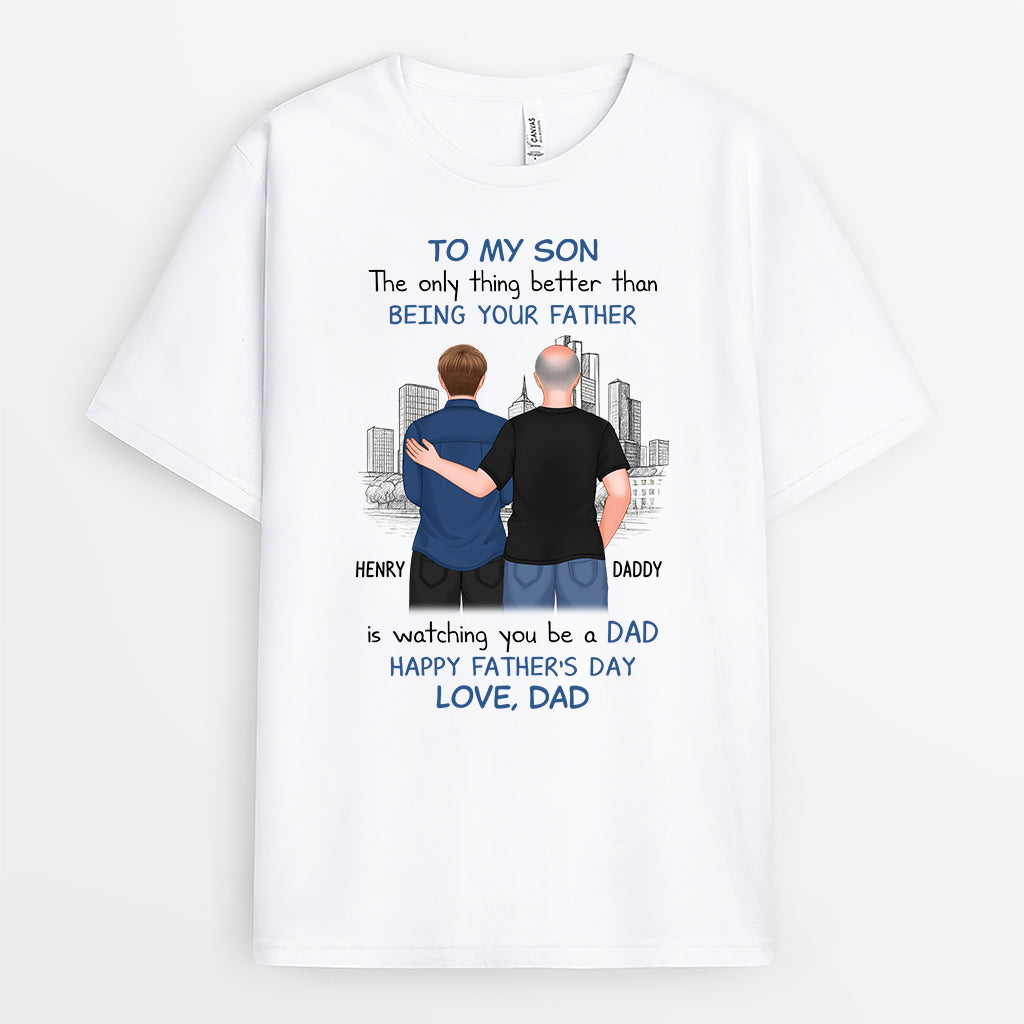 4722AUS1 personalized fathers day gifts for son_ happy fathers day shirts 4722A5T7B