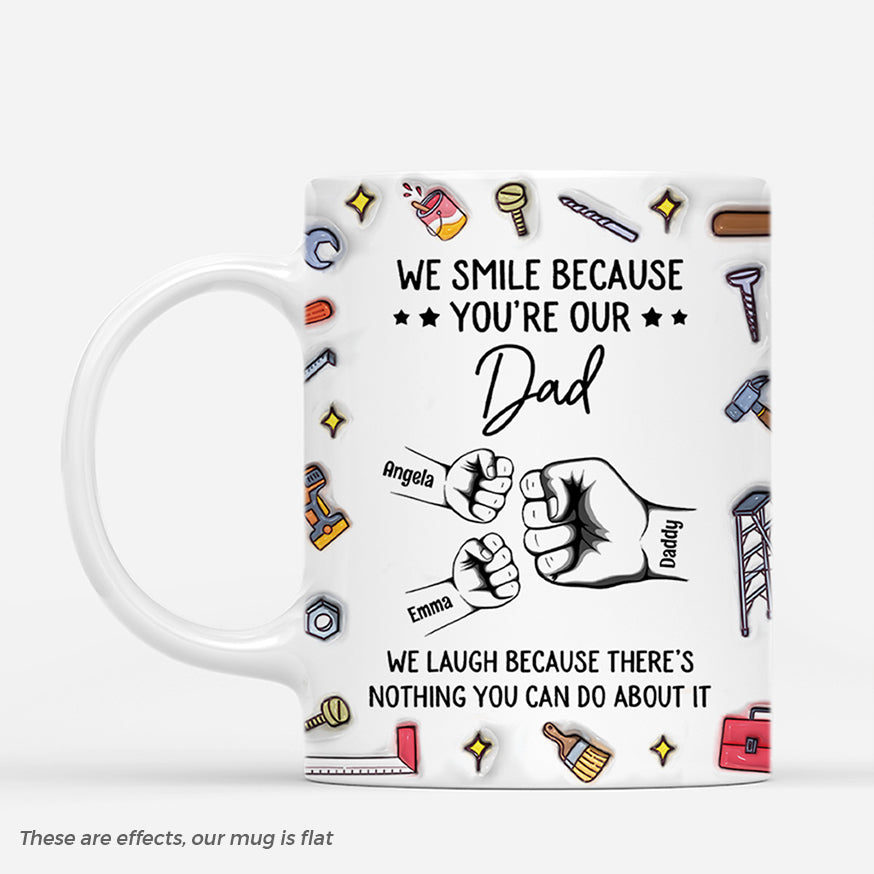4729MUS1 3d printing effect personalized mugs for dad funny fathers day gifts 4729MKM5B_0070d5b9 59ee 4ec7 9c3c 7fcd4f5d5273