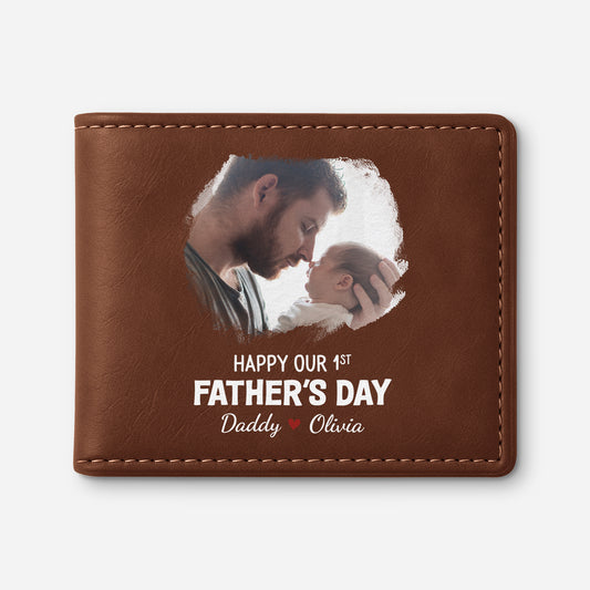 4734JUS1 custom first fathers day gifts photo wallet 4734JKQ5B