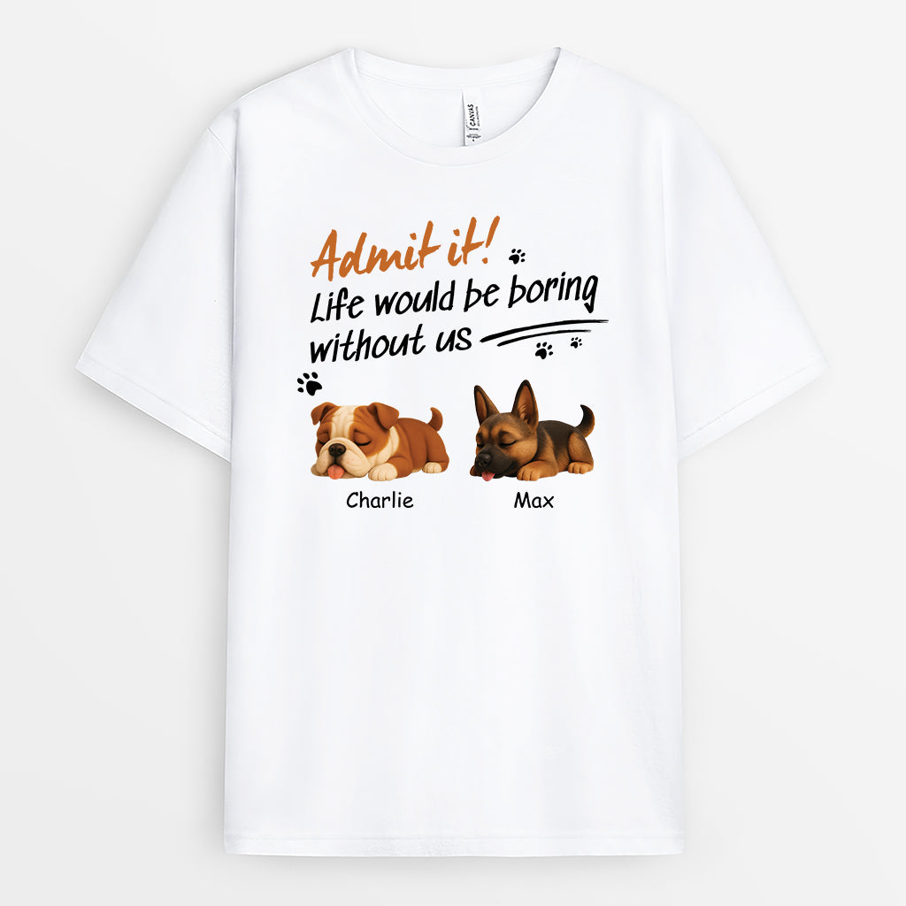 4756AUS1 personalized dog gifts for owners funny dog shirts for humans 4756A5M5C