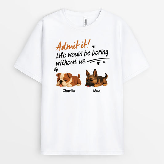 4756AUS1 personalized dog gifts for owners funny dog shirts for humans 4756A5M5C