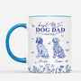 4803MUS2  personalized gifts for dog moms chinoiserie toile mug 4803M5KTC