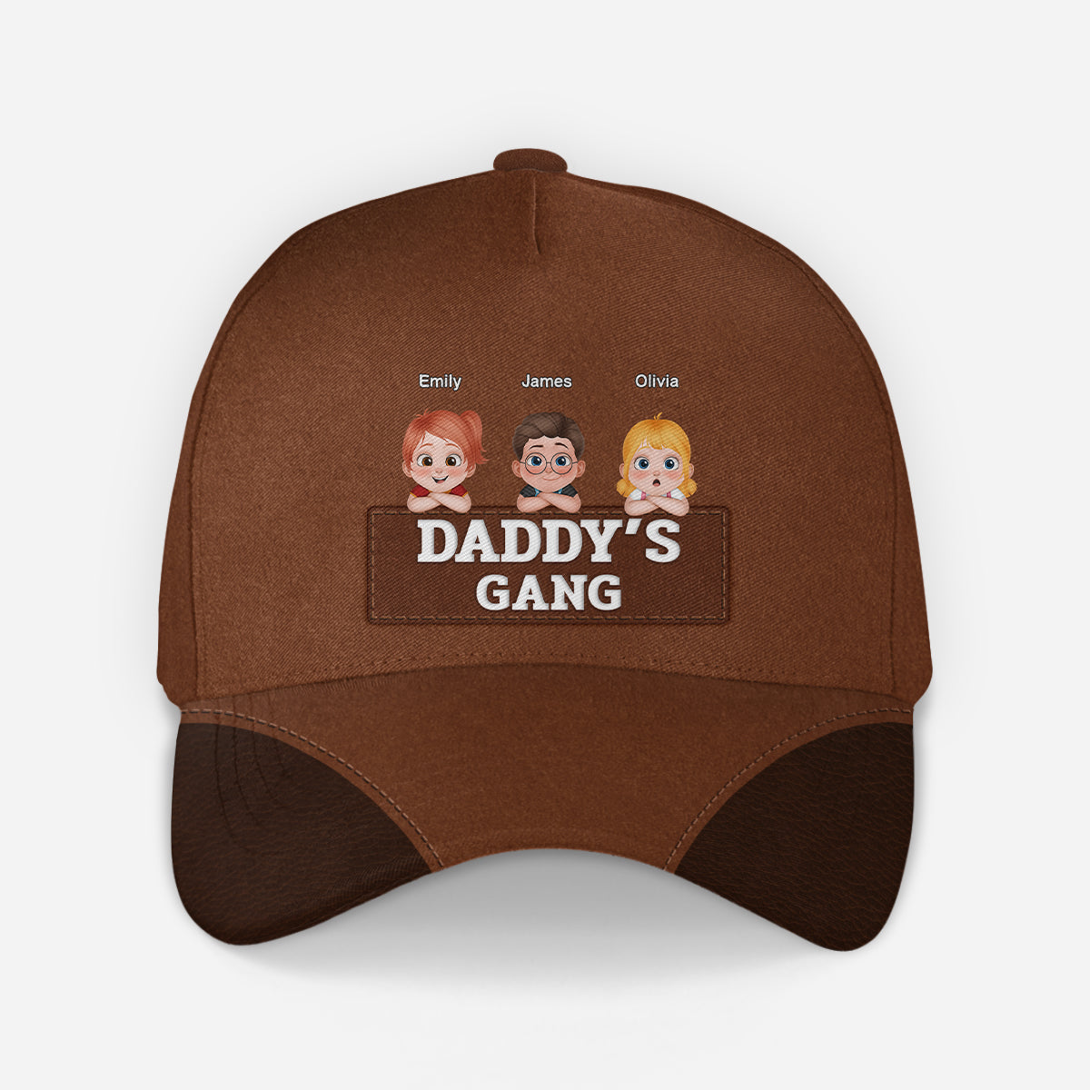 4822JUS1 personalized dad gift daddys gang classic cap 4822J
