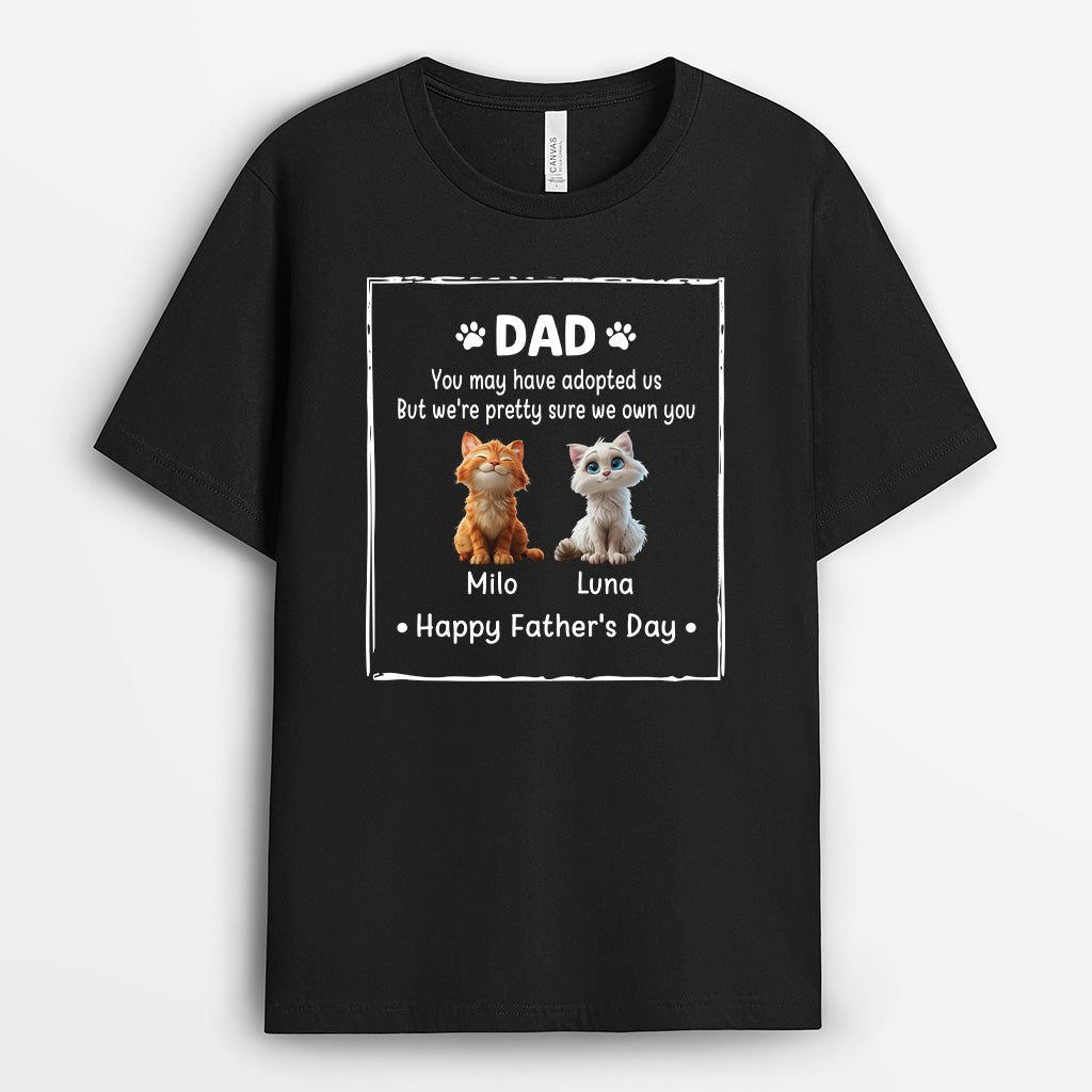 4878AUK1 custom fathers day shirts funny gifts for cat dads 4878AKYMD