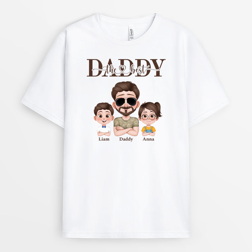 4886AUS1 personalized dad shirt best daddy cool t shirt 4886A5H0B