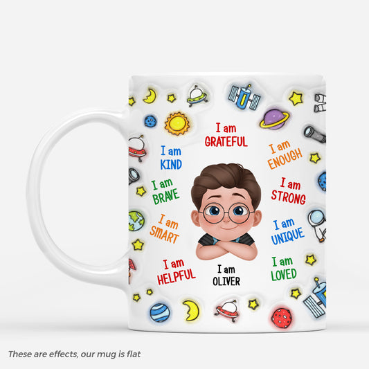 4935MUS1 3d printing effect customized childrens gifts_ i am mugs_ 4935MKLAK