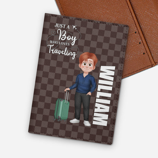 4952OUS1 personalized passport holders_ gifts for men who travel_ 4952O6KMB