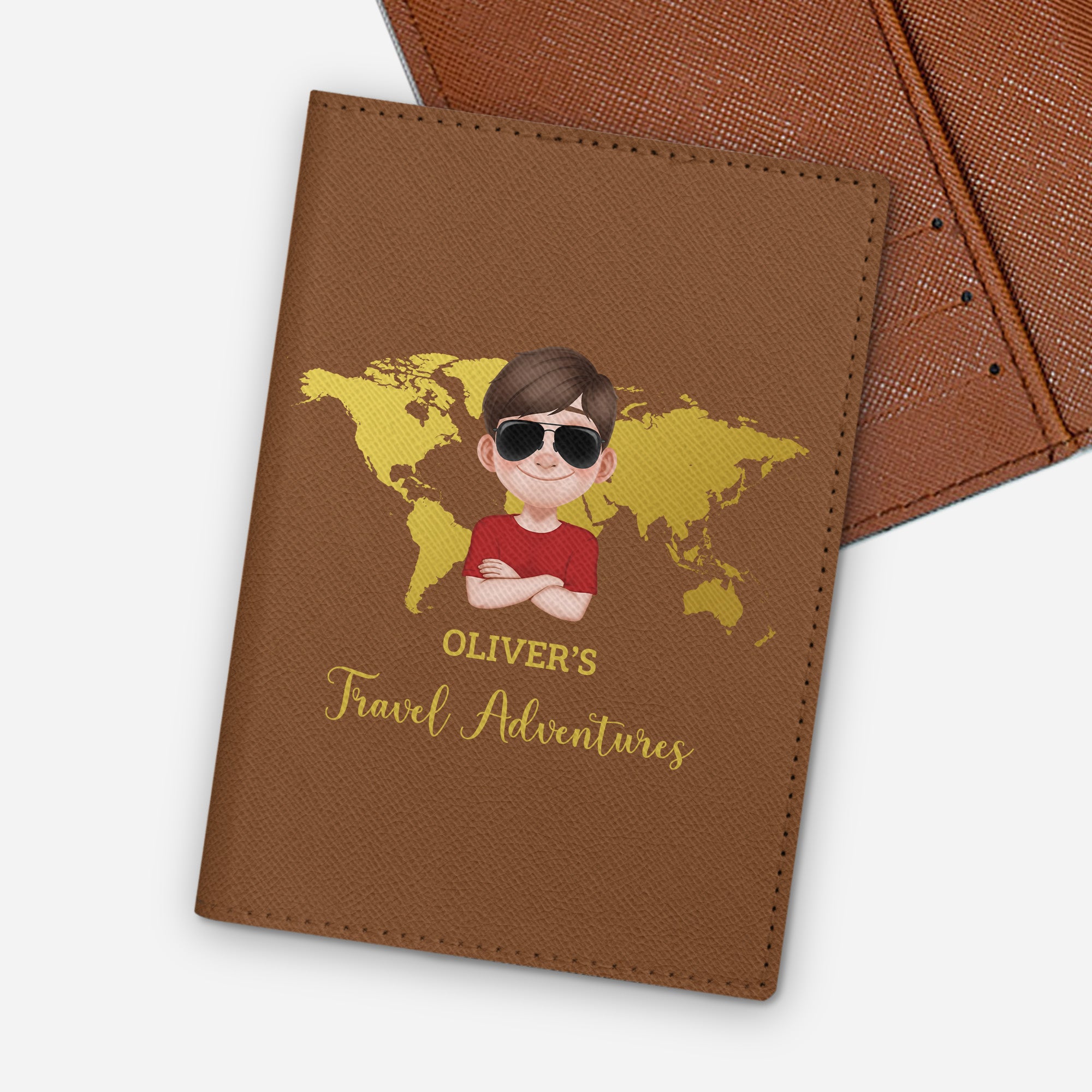 4987OUS1 personalized leather passport holder_ travel gifts for men 4987OKMTB