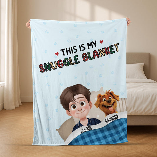 4988BUS2 personalized dog blankets_ cute dog mom presents 4988B8MC