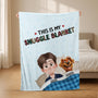 4988BUS2 personalized dog blankets_ cute dog mom presents 4988B8MC