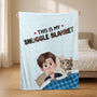 4988BUS2 personalized fleece blankets_ unique gifts for cat lovers 4988B8MD