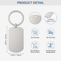 5015JUK3 personalised until i see you again_ picture memorial keychain 5015JKITA