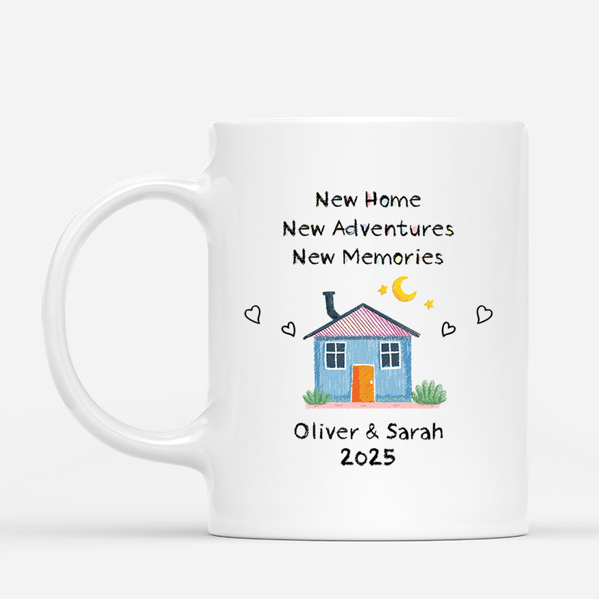 5038MUS1 personalized new home gifts mugs for couples 5038MTLNG