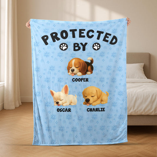 5041BUK2 custom fleece blankets_ cute gifts for dog owners 5041B3GAC