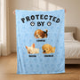5041BUK2 custom fleece blankets_ cute gifts for dog owners 5041B3GAC