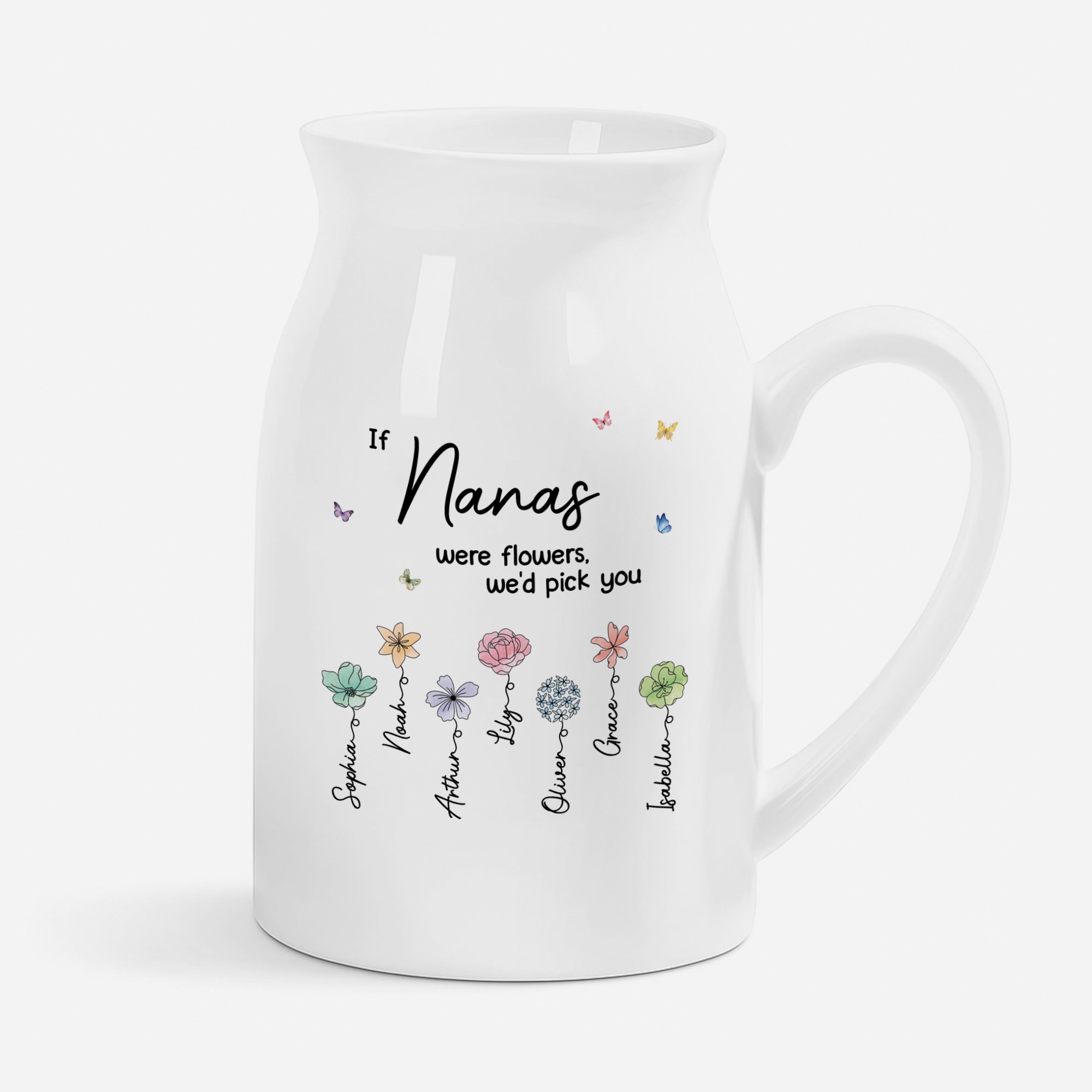 5051OUK1 personalized gifts for grandma if nanas were flowers vase 5051O8YA