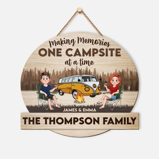 5055QUK1 funny campsite signs personalized_ camping gifts for couples 5055QTGAG