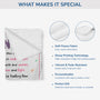 5059BUS4 personalized fleece blankets sentimental gifts for grandma 5059B6KNA