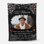 5068BUS1 personalized photo memorial gifts a hug from heaven blanket 5068B6QTA