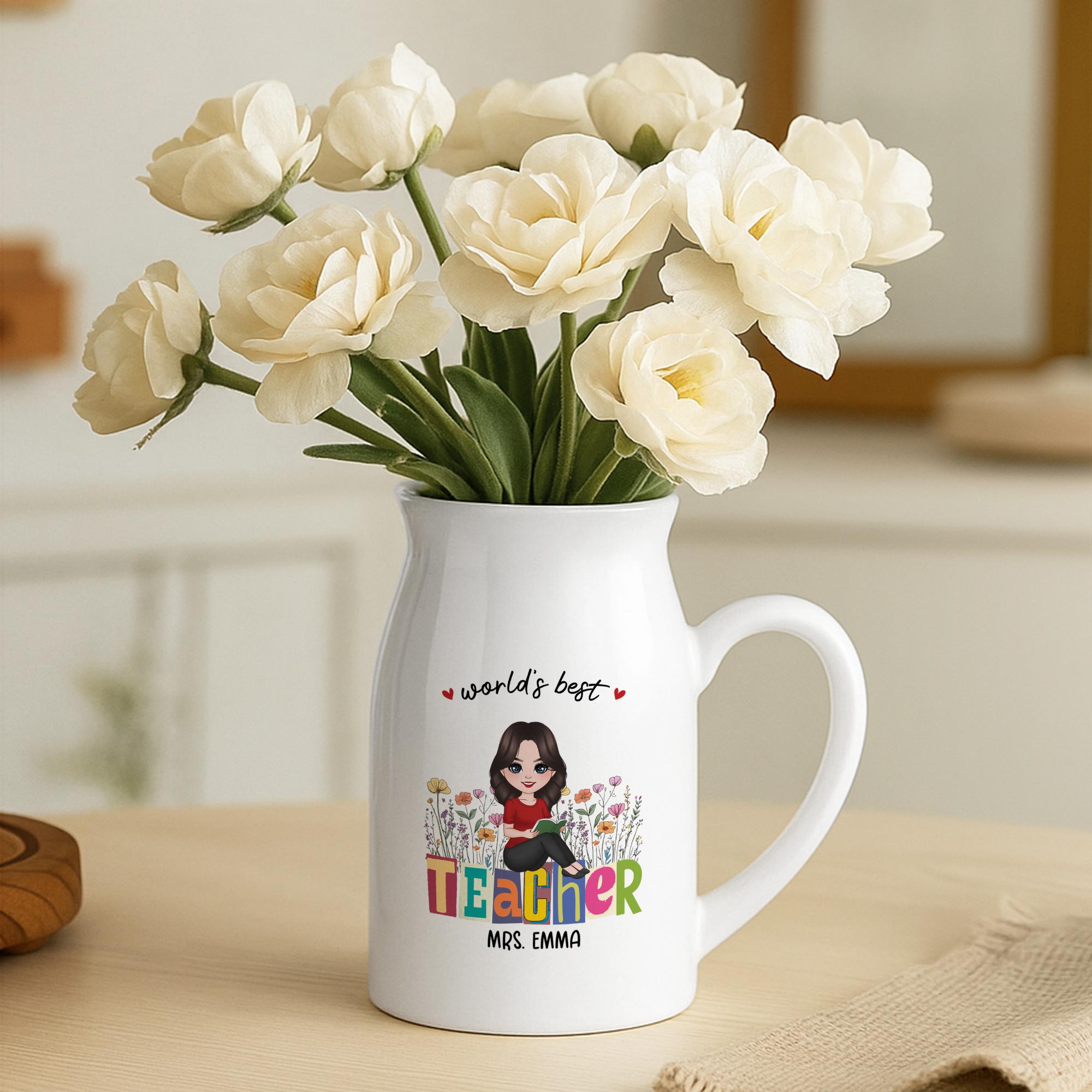 5079OUS2 personalized teacher gifts the worlds best teacher vases 5079O6LAA