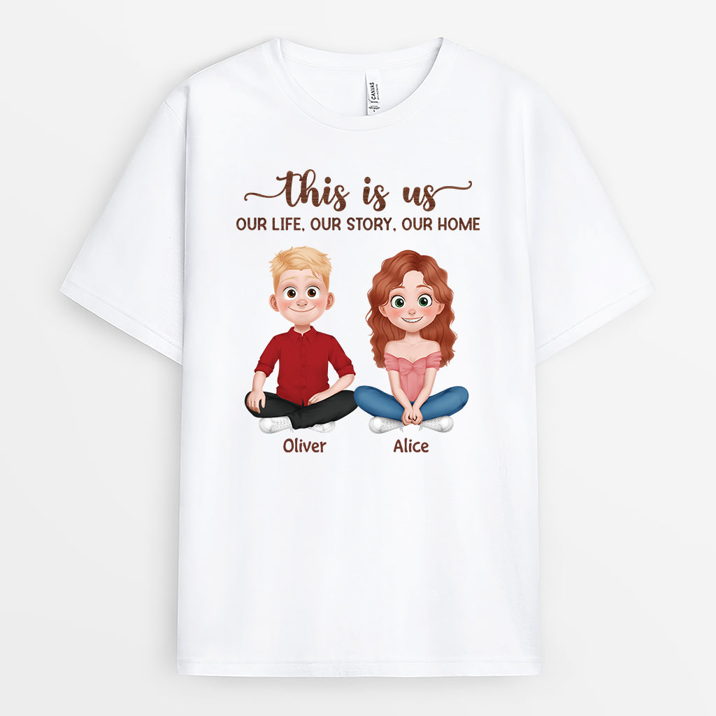 5091AUS1 personalized this is us shirts matching gifts for couples 5091A8LNG_ba4415bc b31a 4b73 b438 c38b9a493483