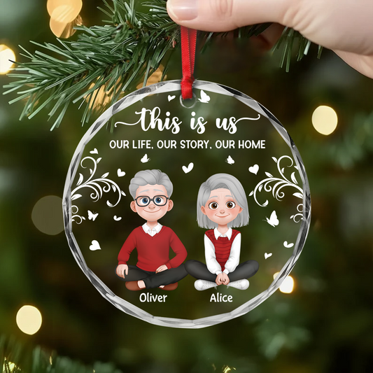 5091OUK2 personalized gifts for couples this is us glass ornaments 5091O8ZNG