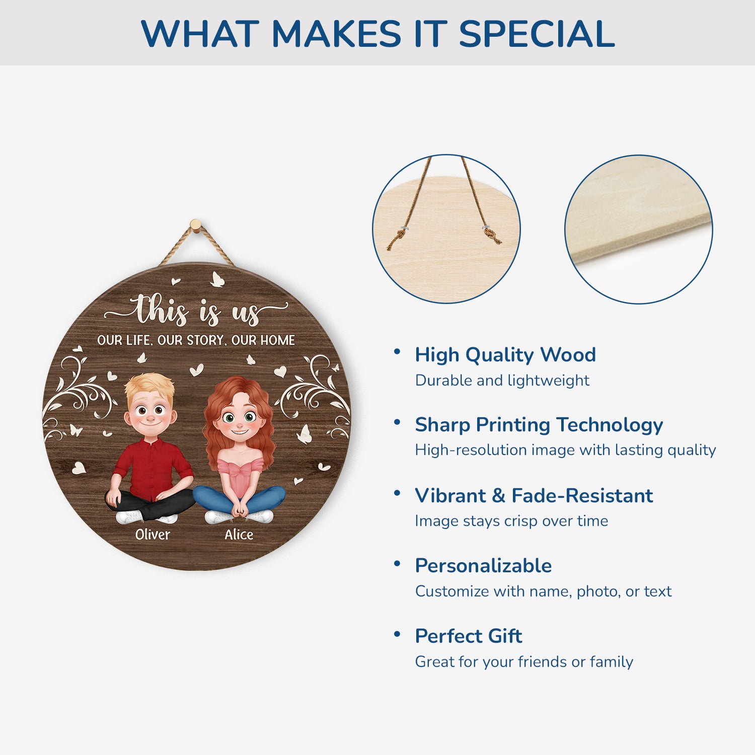 5091QUS4 personalized this is us wood sign gift for couple 5091Q