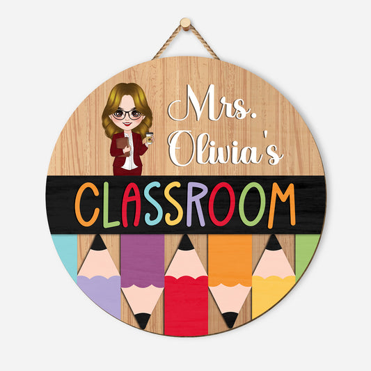 5104QUK1 personalized teacher gifts classroom wooden signs_ 5104QTGTT_3d24758d 99cd 4f20 a0e7 99a4885a4a40