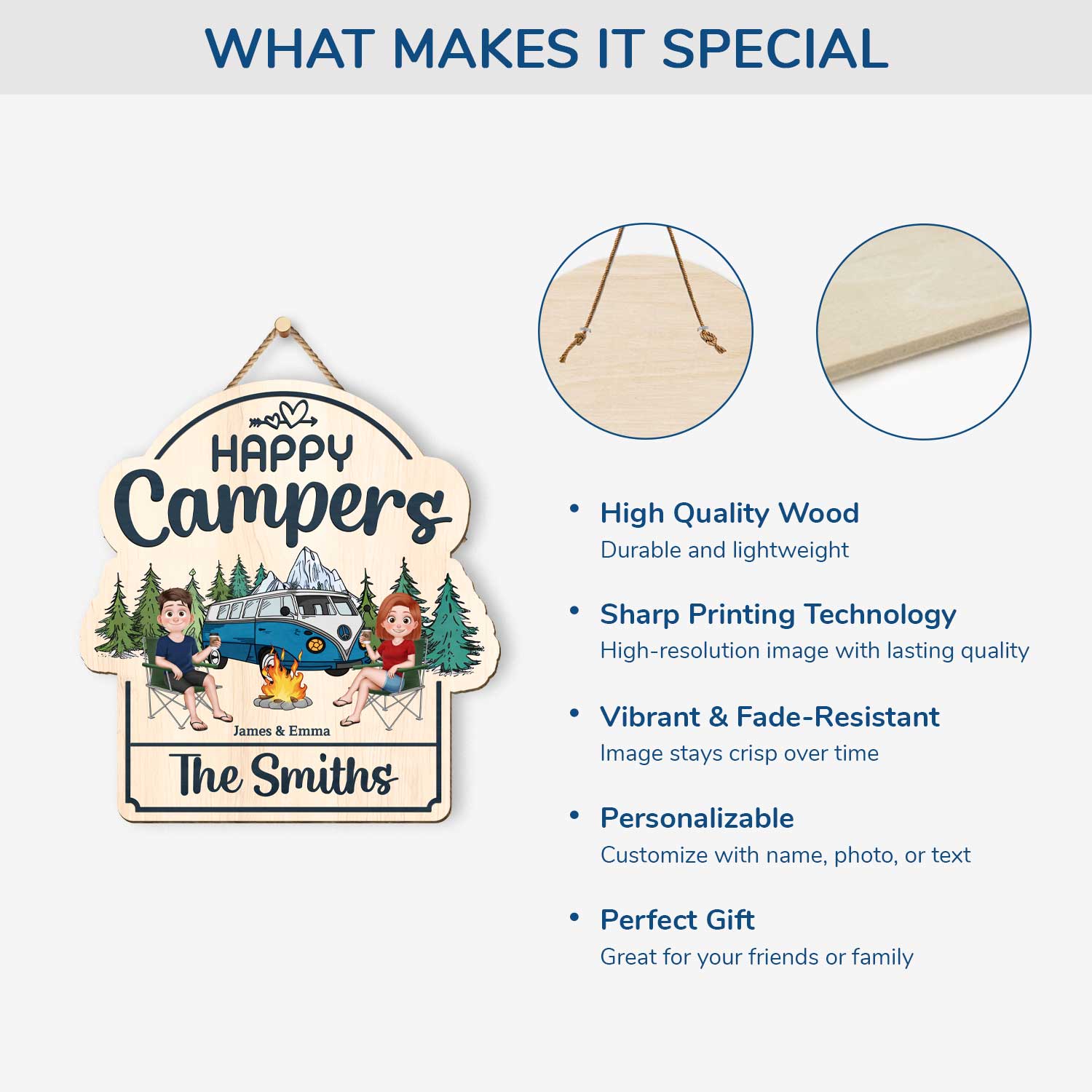 5106QUS4 personalized gifts for couples wooden camping signs_ 5106QTKAG
