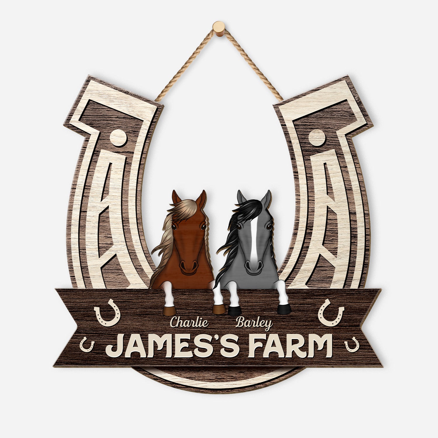 5113QUS1 personalized horse gifts_ horse farm wooden signs_ 5113Q6KTI