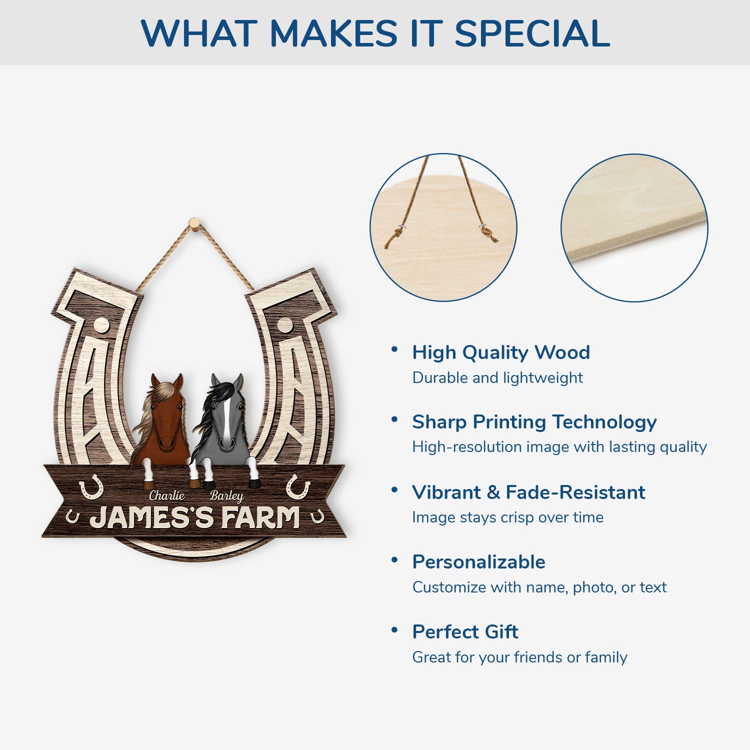 5113QUS4 personalized horse gifts_ horse farm wooden signs_ 5113Q6KTI