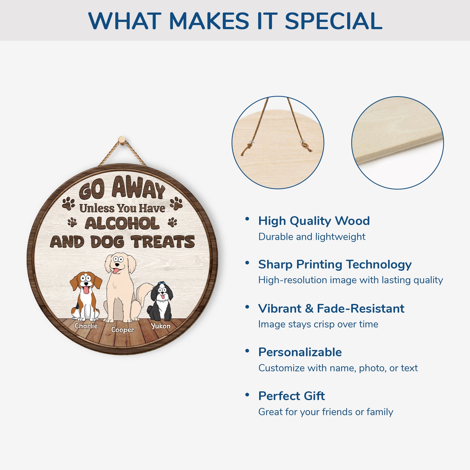 5116QUK4 personalized gifts for dog lovers funny go away signs_ wooden 5116Q6YNC_84d0d51f 8986 49ea adef d3f425905c33