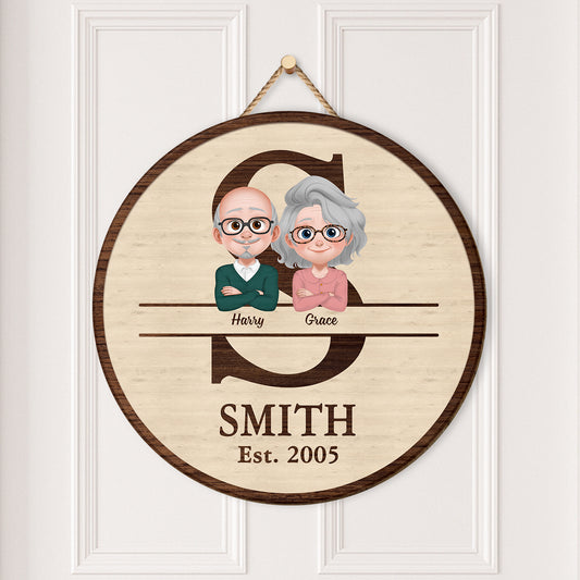 5126QUK2 personalized family gifts wooden family name signs_ 5126Q3GNI